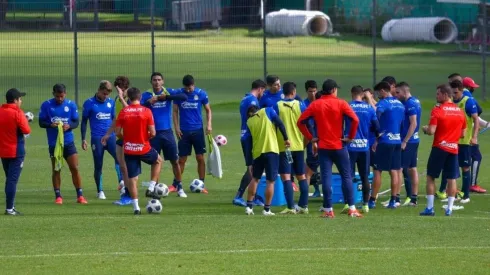Chivas de Guadalajara en el entrenamiento de este miércoles