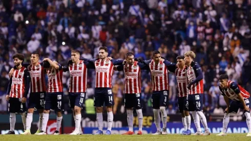Chivas de Guadalajara durante la ronda de penales