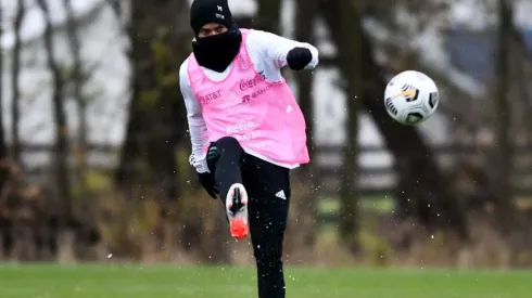 Sebastián Córdova con la selección de México