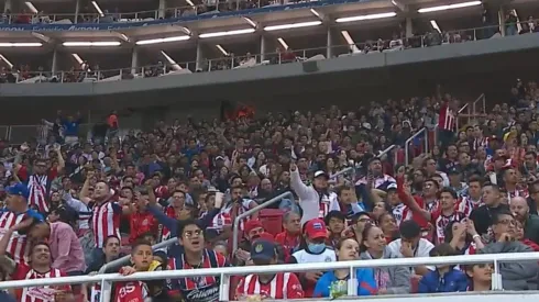 La afición rojiblanca protagonizó el cierre en la victoria sabatina en el Estadio Akron