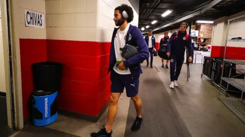 Los integrantes del Rebaño Sagrado ya se preparan para iniciar este partido amistoso