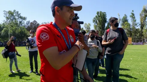 Ricardo Cadena con Chivas