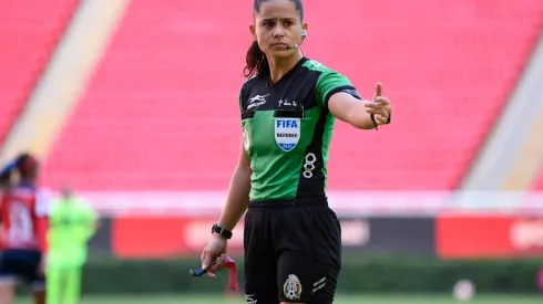 Karen Hernández impartió justicia en el partido Chivas venció 2-1 a Pumas UNAM en la Jornada 15 del Clausura 2022