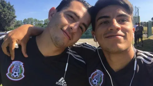 Fernando Beltrán fue el encargado de darle la bienvenida oficial al Rebaño a Alan Mozo