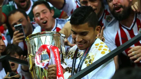 Orbelín Pineda fue parte de las Chivas que conquistaron la Concachampions en 2018