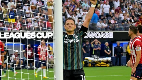Javier Chicharito Hernández reaccionó así al primer gol del Galaxy frente a las Chivas