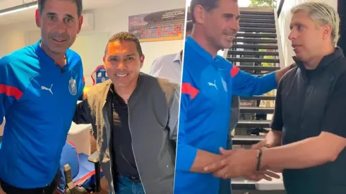 Fernando Hierro conoció a Ramón Morales y Adolfo Bautista, campeones en el inolvidable Apertura 2006