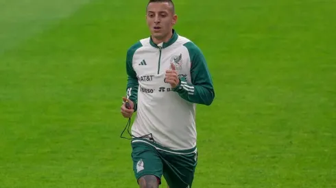 El Piojo Alvarado se sumó este miércoles a la concentración tricolor en la capital