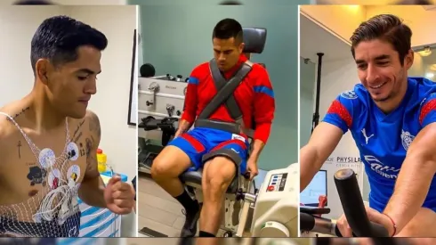 Los rojiblancos culminaron este martes con las pruebas físicas de rutina