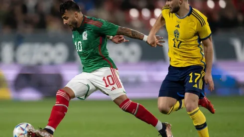 Alexis Vega disputó los 90 minutos del compromiso frente a Suecia en Girona