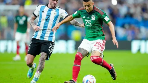 Roberto Alvarado debutó en la Copa Mundial de Qatar 2022 como suplente ante Argentina