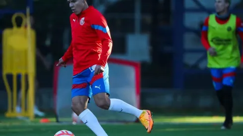 El plantel rojiblanco trabajó la sesión vespertina bajo el mando de los auxiliares de Paunović