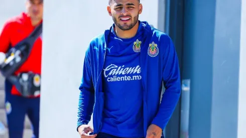 Alexis Vega se presentó este viernes en las instalaciones de la casa club en Verde Valle