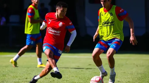 Los rojiblancos trabajaron este martes en la cancha de Verde Valle