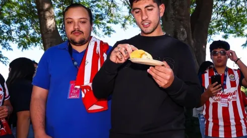 El Pocho Guzmán compartió este jueves con un grupo de chivabonados invitados a Verde Valle