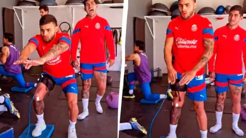 Alexis Vega tomó con muy poco agrado la burla de Víctor Guzmán en su ejercicio