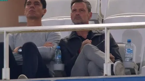 Diego Cocca presenció el triunfo de las Chivas desde un palco del Estadio Akron