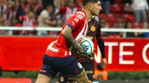 Pocho Guzmán anota su tercer gol con la playera rojiblanca en este Clausura 2023