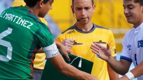 Isaác Martínez fue el capitán de México en la victoria 3-0 sobre El Salvador