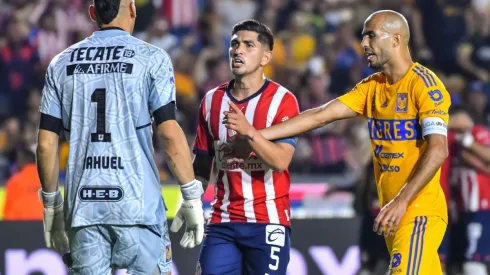 El Pocho no se achicó ante la agresión inicial ni los posteriores improperios que le soltó el portero de Tigres UANL
