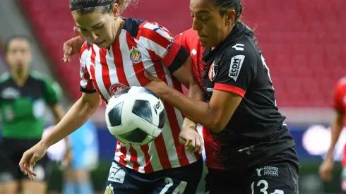 Las rojiblancas aún con la ausencia de su estelar Alicia Cervantes enfrenta al Atlas en el Clásico Tapatío