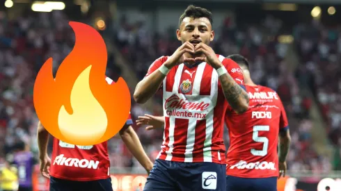 Zapopan, Jalisco, 29 de abril de 2023. Portigoles, durante el partido de la jornada 17 del torneo Clausura 2023 de la Liga BBVA MX, entre las Chivas Rayadas del Guadalajara y el Mazatlán FC, celebrado en el estadio Akron. Foto: Imago7/ Juan Carlos Núñez Cubeyro.