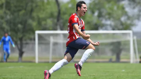 El delantero Hugo Camberos fue clave para sellar el pase de Chivas a esta Semifinal Sub18