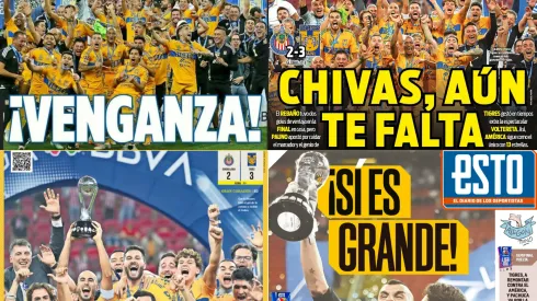 La Primera Página de los diarios deportivos aludió a Chivas por su revés en la Final del Clausura 2023

