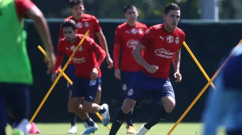 El plantel del Gudalajara trabajó este lunes en Verde Valle