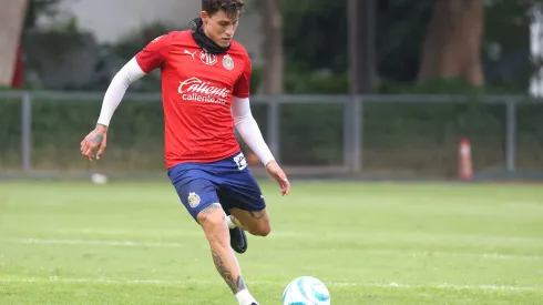 Cristian Calderón trabajó con el grupo principal en la preparación para la visita a Torreón