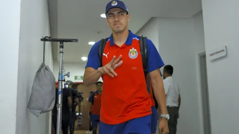 Érick Gutiérrez hizo el viaje a Puebla con el plantel de Chivas
