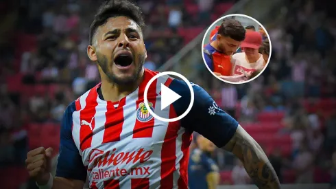 Chivas llegó a Ciudad de México y así recibió la afición Rojiblanca a Alexis Vega.