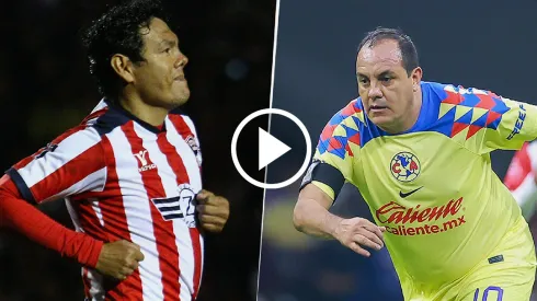 Video: Así fue la patada de Joel Sánchez a Cuauhtémoc Blanco en Chivas vs América.