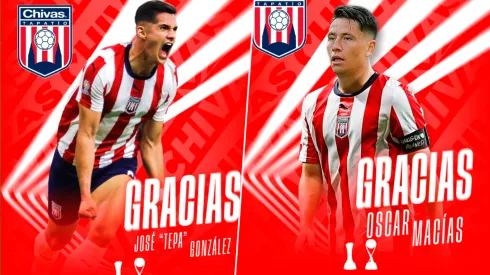 El Club Deportivo Tapatío confirmó la salida de González y Macías con rumbo a San Luis
