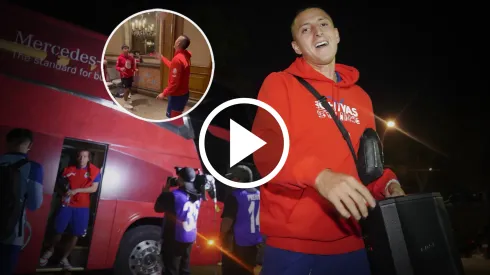 Roberto Alvarado protagonizó el momento más tierno del compartir en el hotel de concentración