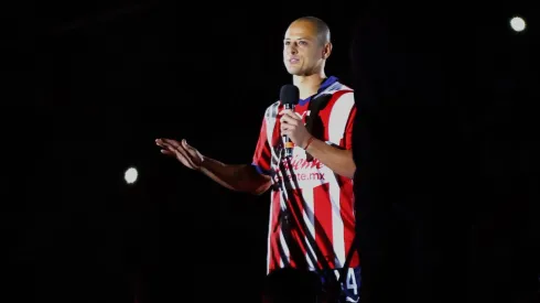 Chicharito le habló a la afición de Chivas.