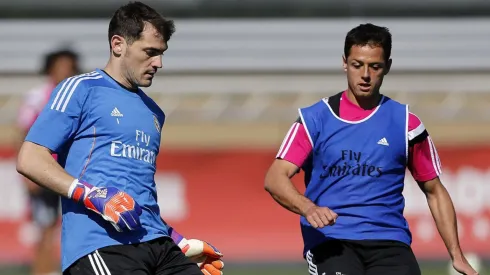 Iker y Javier coincidieron en Real Madrid.
