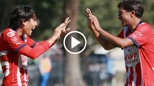 Llamativo festejo de Chivas vs. América en el Clásico Nacional Sub-23