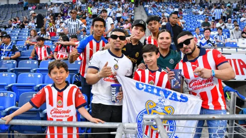 Los aficionados de Chivas llenaron el fin de semana el Gigante de Acero en Monterrey
