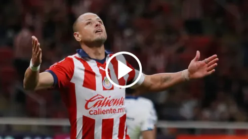 Golazo de Chicharito Hernández para que Chivas le gane a Puebla.
