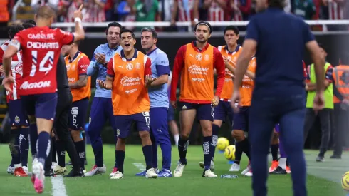 Ricardo Marín celebró el gol con Chicharito en sus redes sociales
