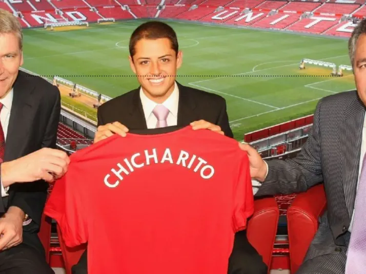 Chivas y Man United recordaron los 14 años del fichaje de Chicharito
