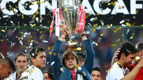 Matías Almeyda alzó la Concachampions en 2018.