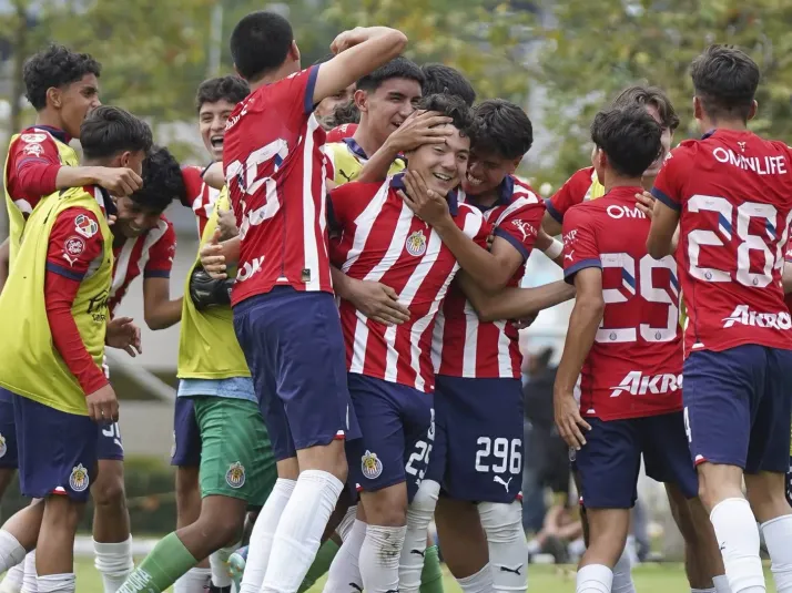 Chivas Sub-16 eliminó por penales a América y avanzó en la Liguilla