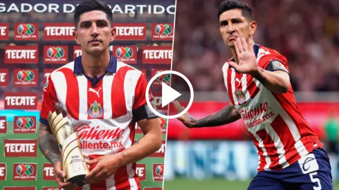 Víctor Guzmán evitó el protagonismo al ser distinguido como el Jugador del Partido