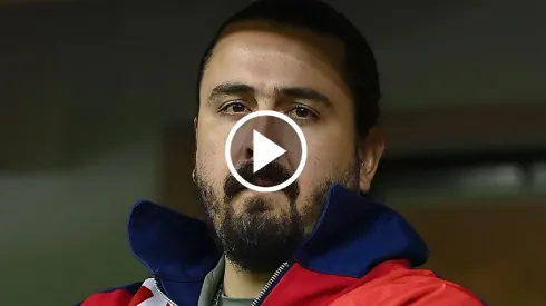 La reacción de Amaury Vergara al gol de América.