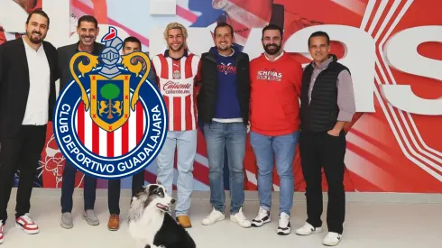 Fran Pérez, Sergio Pérez Alonso y Juan Martínez Castrejo -a la derecha- ahora lideran el comité deportivo en Chivas