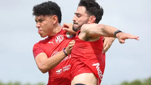 Luis Gabriel Rey trabajó toda la pretemporada en Cancún con el primer equipo ante la ausencia de Orozco Chiquete