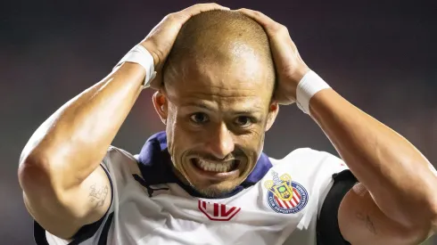 Chicahrito anotó, pero el VAR le anuló el gol.