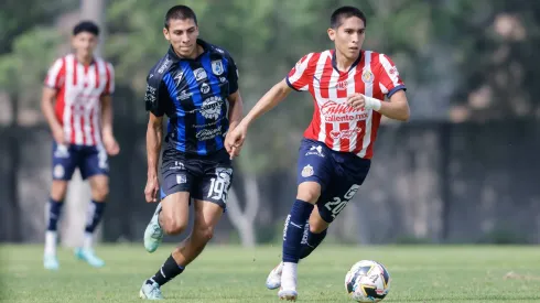 Ariel Castro se mantuvo como figura de la categoría Sub23 de Chivas en Querétaro
